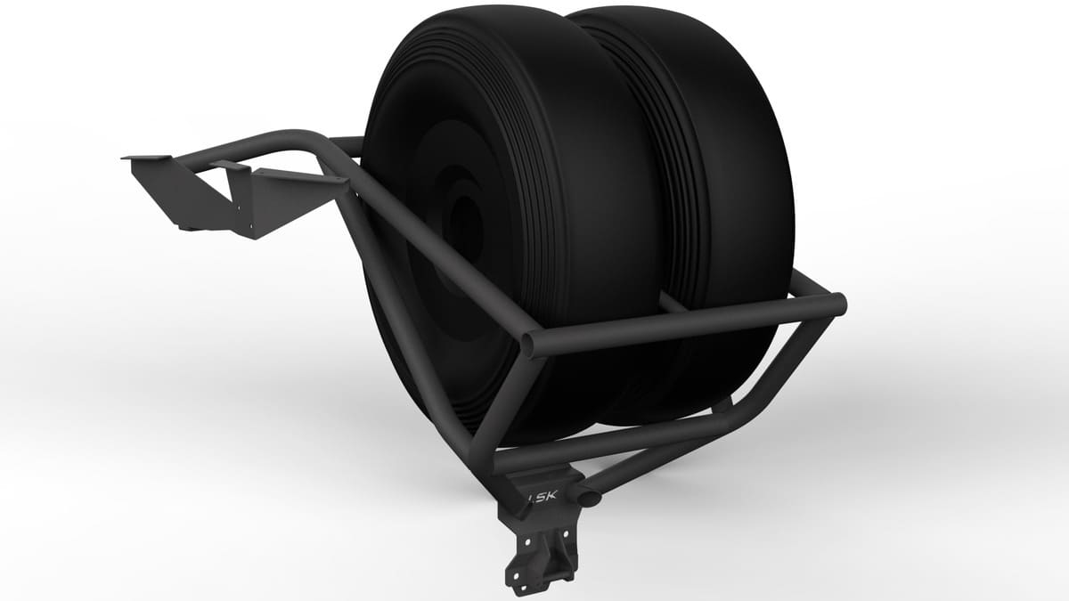 LSK Can-Am Maverick X3 WIY Dual Spare Tire Carrier