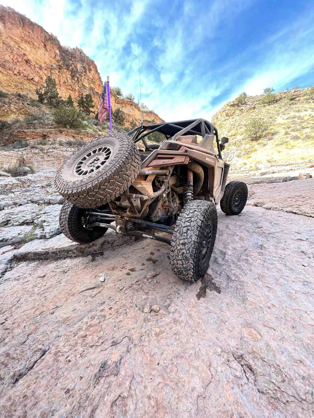 LSK Polaris RZR Pro R Spare Tire Carrier