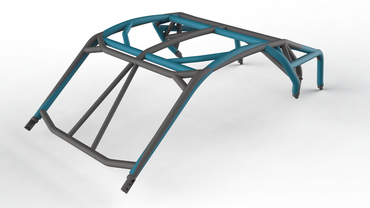 LSK Polaris RZR Pro XP 2 Seat Radius Cage