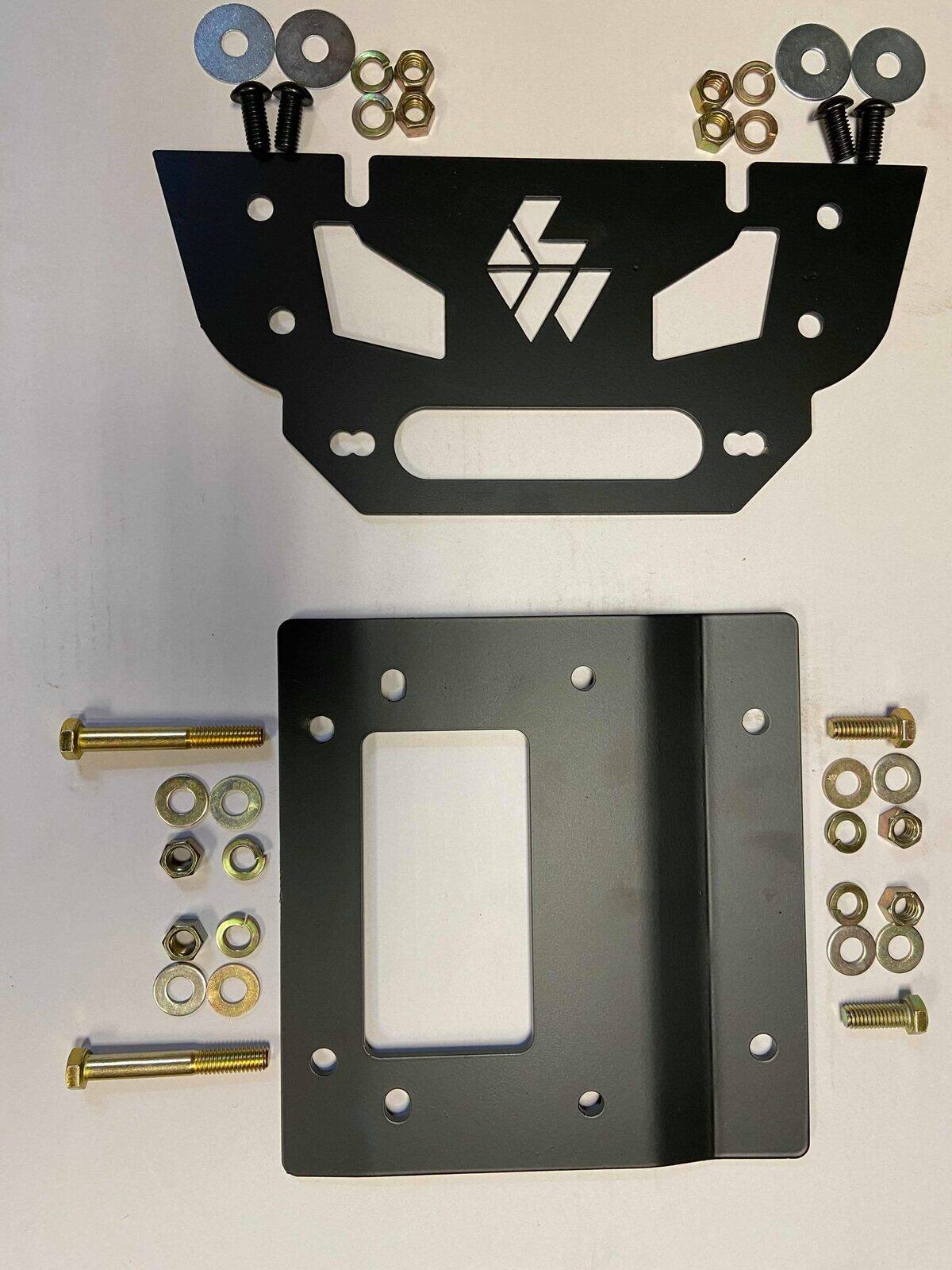 L&W Fab Kawasaki KRX 1000 Winch Mount