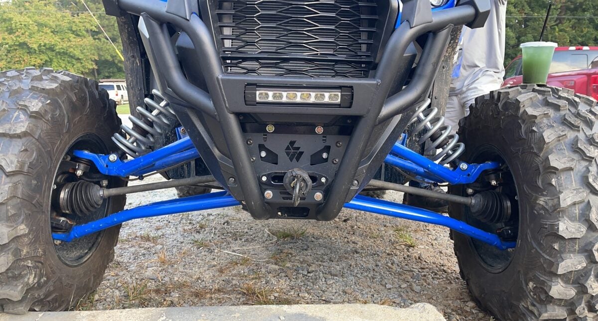 L&W Fab Kawasaki KRX 1000 Winch Mount
