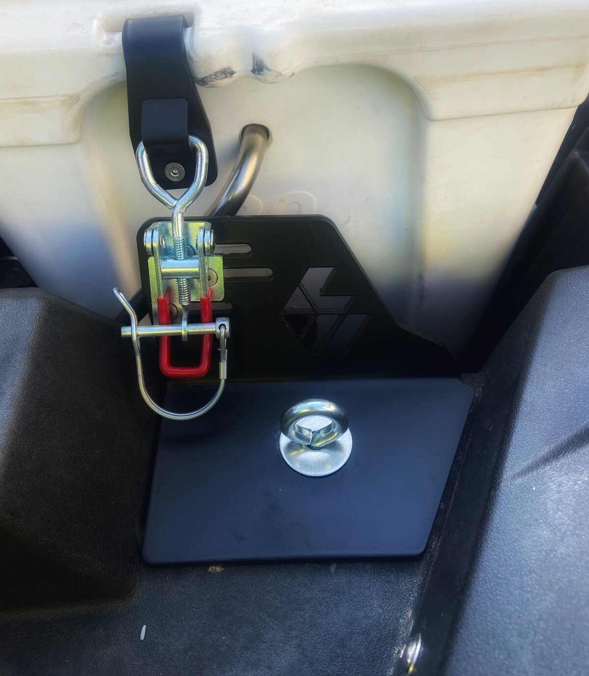 L&W Fab Polaris RZR Turbo S Cooler Mount