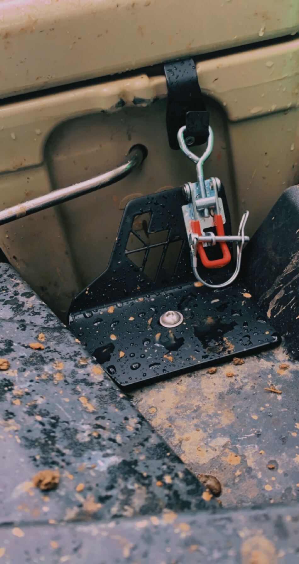 L&W Fab Polaris RZR Turbo S Cooler Mount