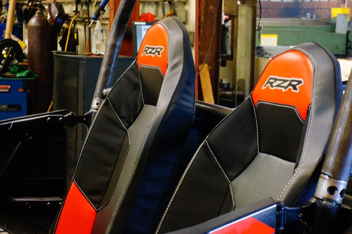 L&W Fab Polaris RZR 800/900 Seat Lowering Base Set