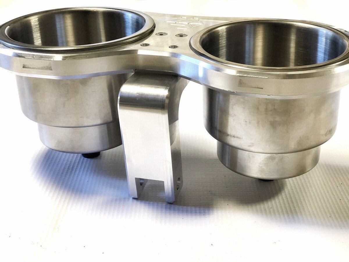 L&W Fab Polaris RZR Aluminum Drink Carrier