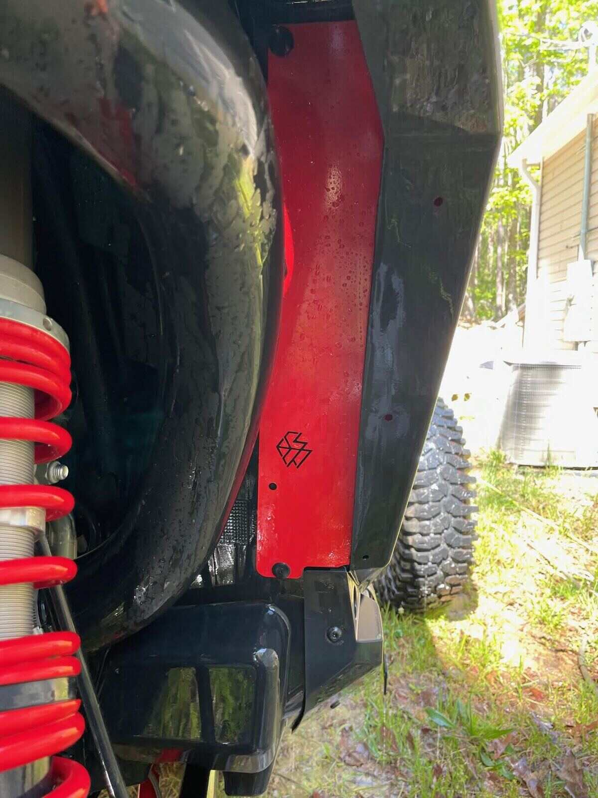 L&W Fab Polaris RZR Pro R Rear Inner Fender Mud Guard