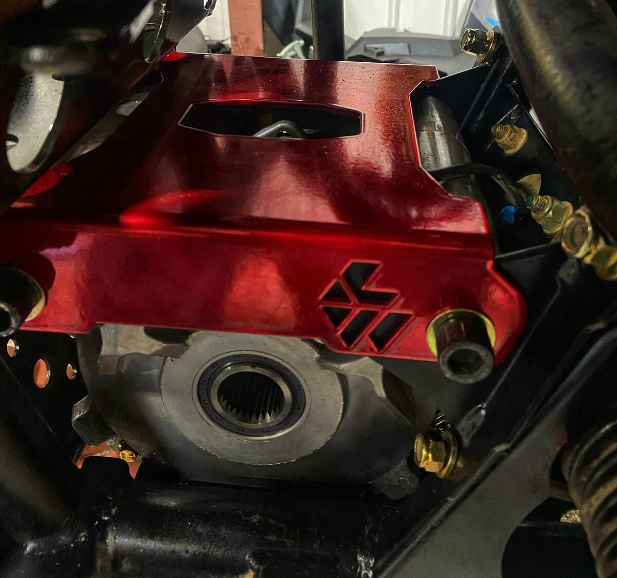 L&W Fab Polaris RZR RS1 Diff Plate