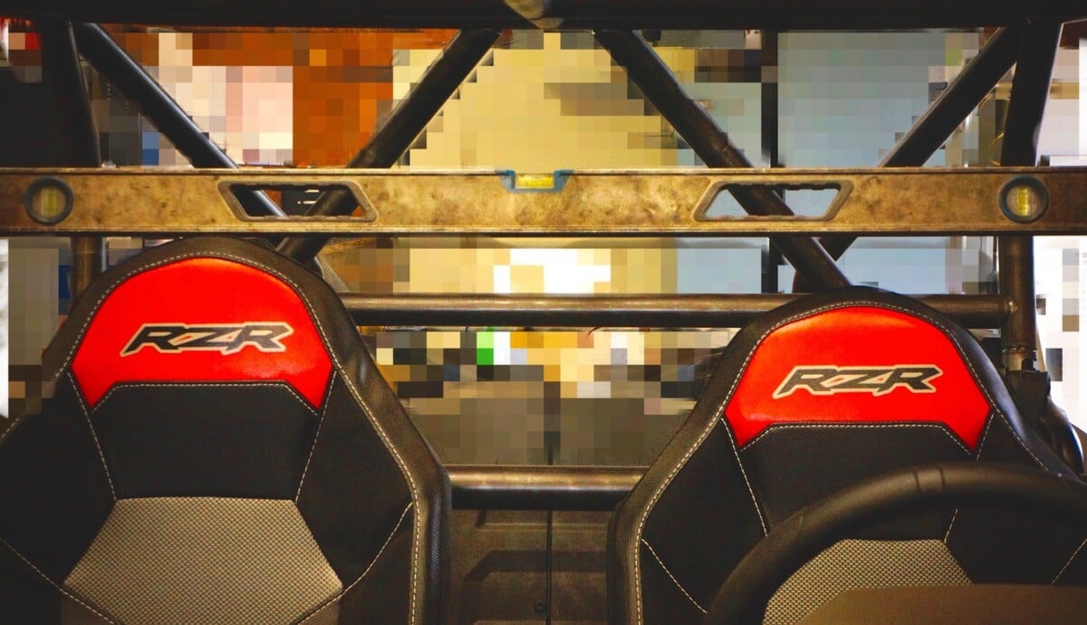 L&W Fab Polaris RZR Seat Lowering Bases