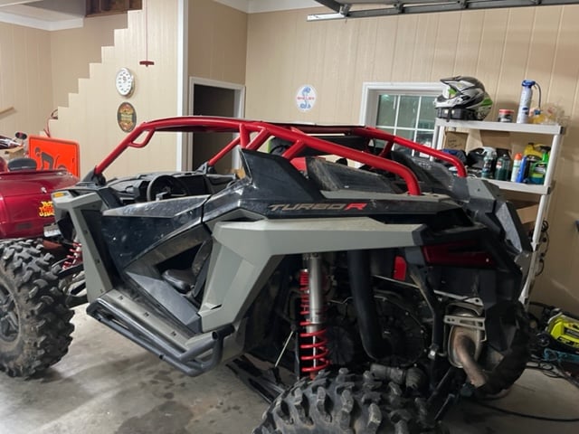 L&W Fab Polaris RZR Turbo R 2 Seat Cage