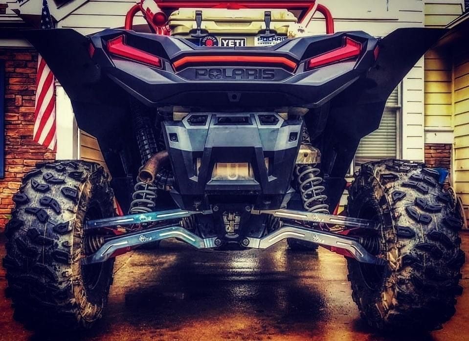 L&W Fab Polaris RZR Turbo S Lower Radius Rods