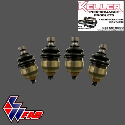 L&W Fab Polaris RZR Turbo S Mega Ball Joint Forward A-Arms with Adjustable Uppers