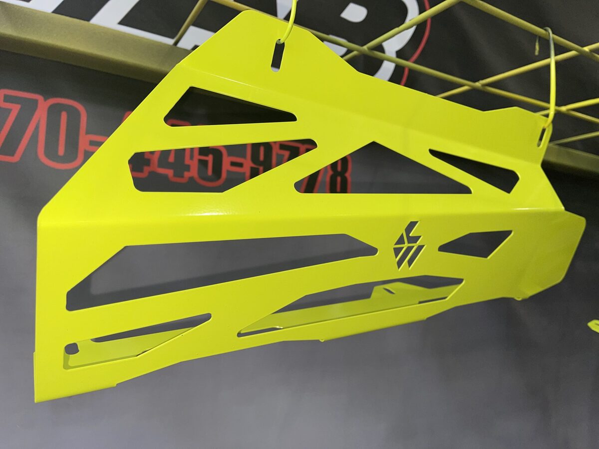 L&W Fab Polaris RZR Turbo/Turbo S Exhaust Cover