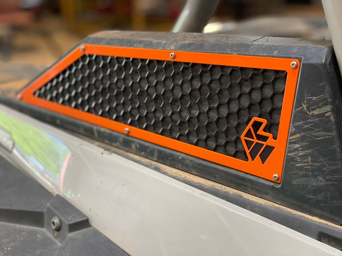 L&W Fab Polaris RZR Turbo/Turbo S Side Vent Covers