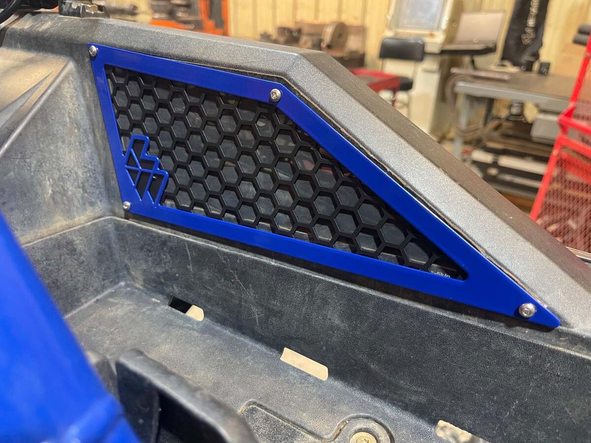 L&W Fab Polaris RZR Turbo/Turbo S Side Vent Covers