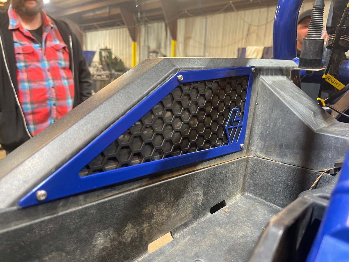 L&W Fab Polaris RZR Turbo/Turbo S Side Vent Covers