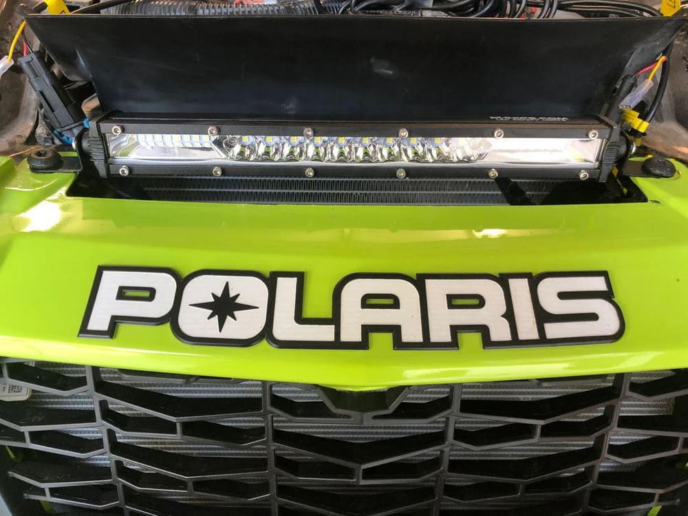 M Whips 11" Thin Mini LED White Light Bar - 78 Watt