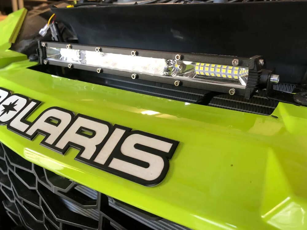 M Whips 11" Thin Mini LED White Light Bar - 78 Watt