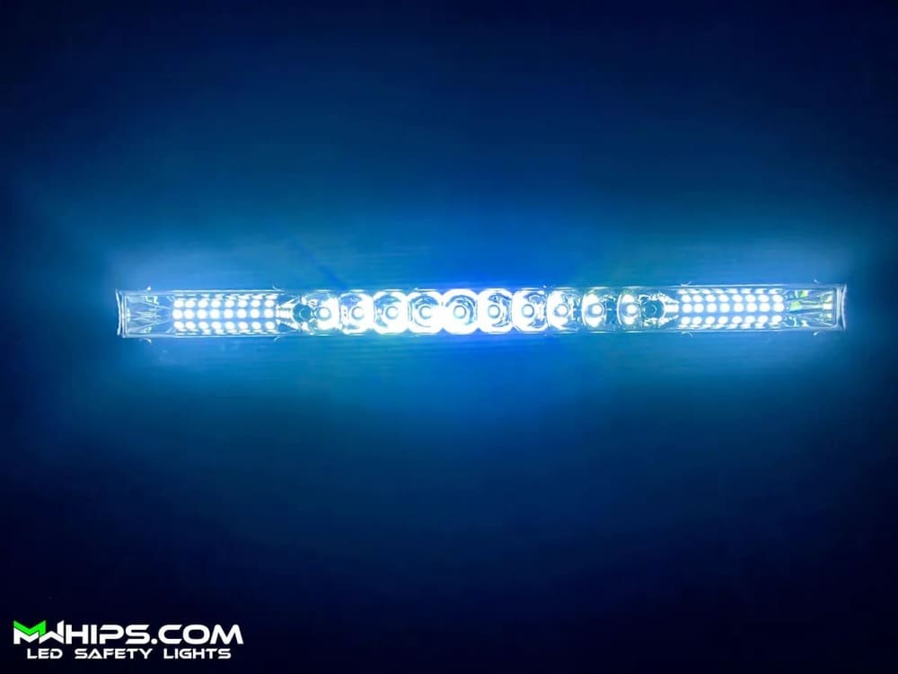 M Whips 11" Thin Mini LED White Light Bar - 78 Watt