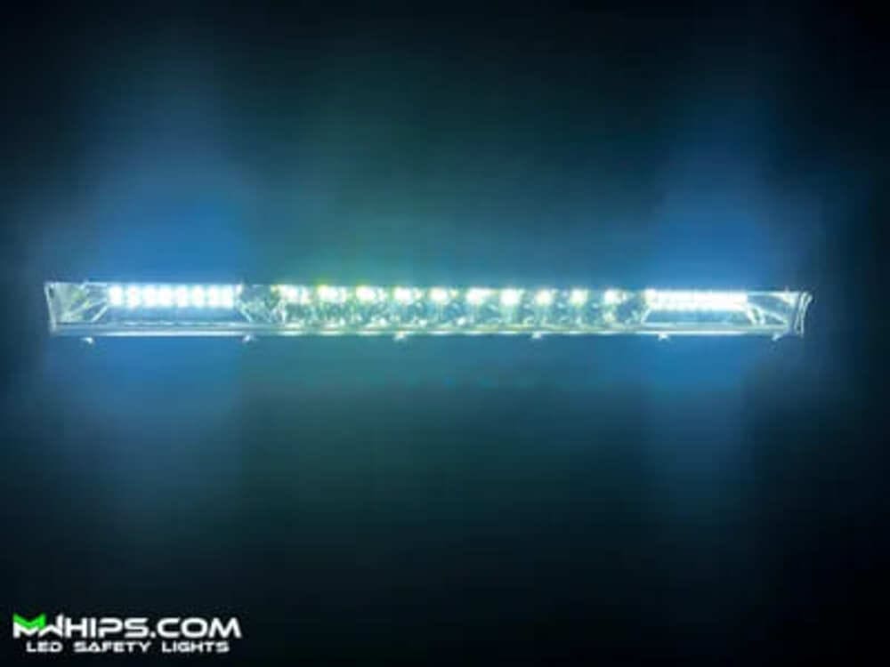 M Whips 11" Thin Mini LED White Light Bar - 78 Watt