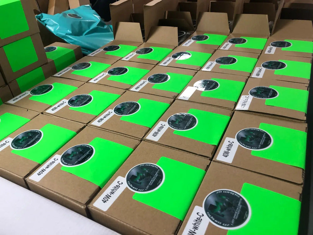 M Whips 3" White Spot Light - Pair