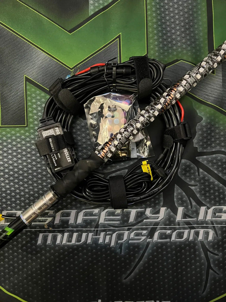 M Whips 4ft RGB Color Changing Camp Locator Kit