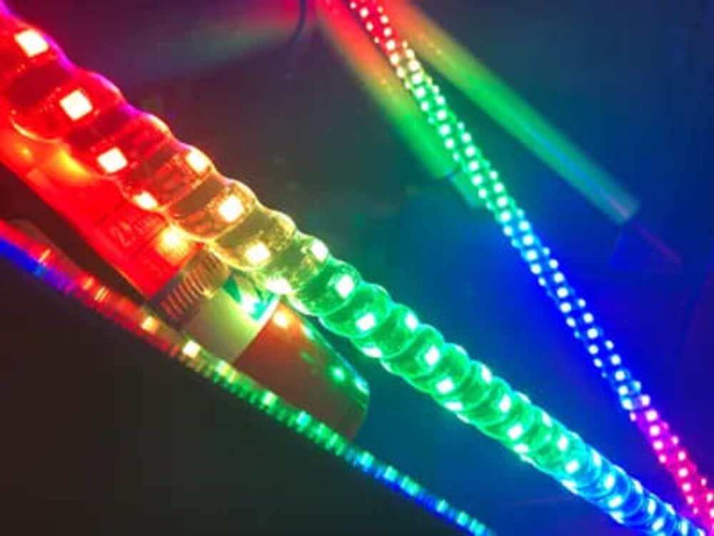 M Whips Color Changing Whips - Pair