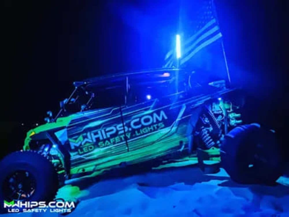 M Whips Color Changing Whips - Pair