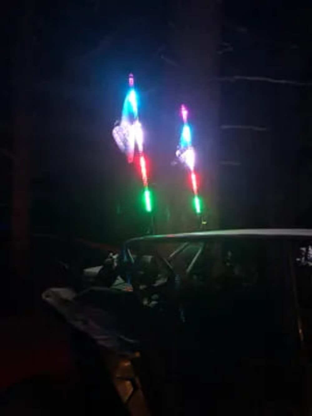 M Whips Color Changing Whips - Pair