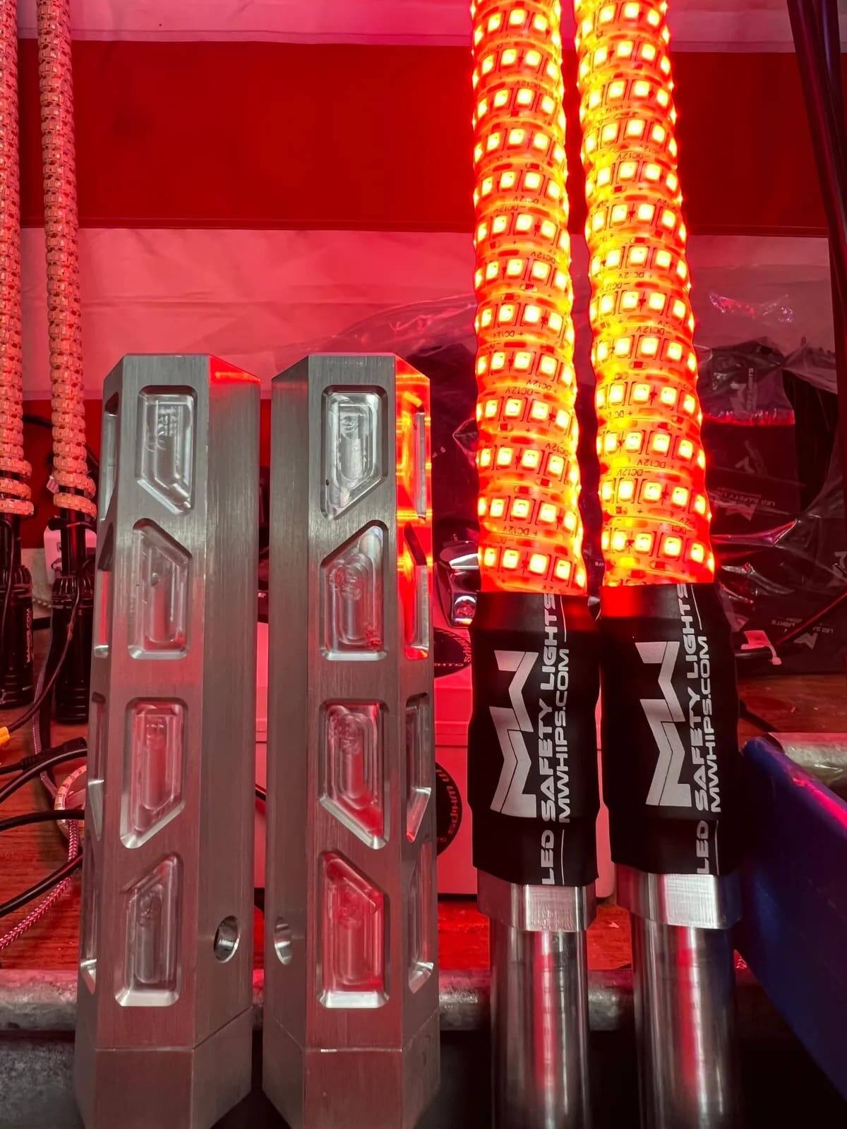 M Whips Murray Freedom Single Color LED Whip