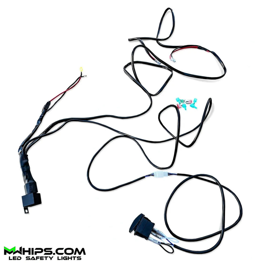 M Whips Single Lead Wire Harness