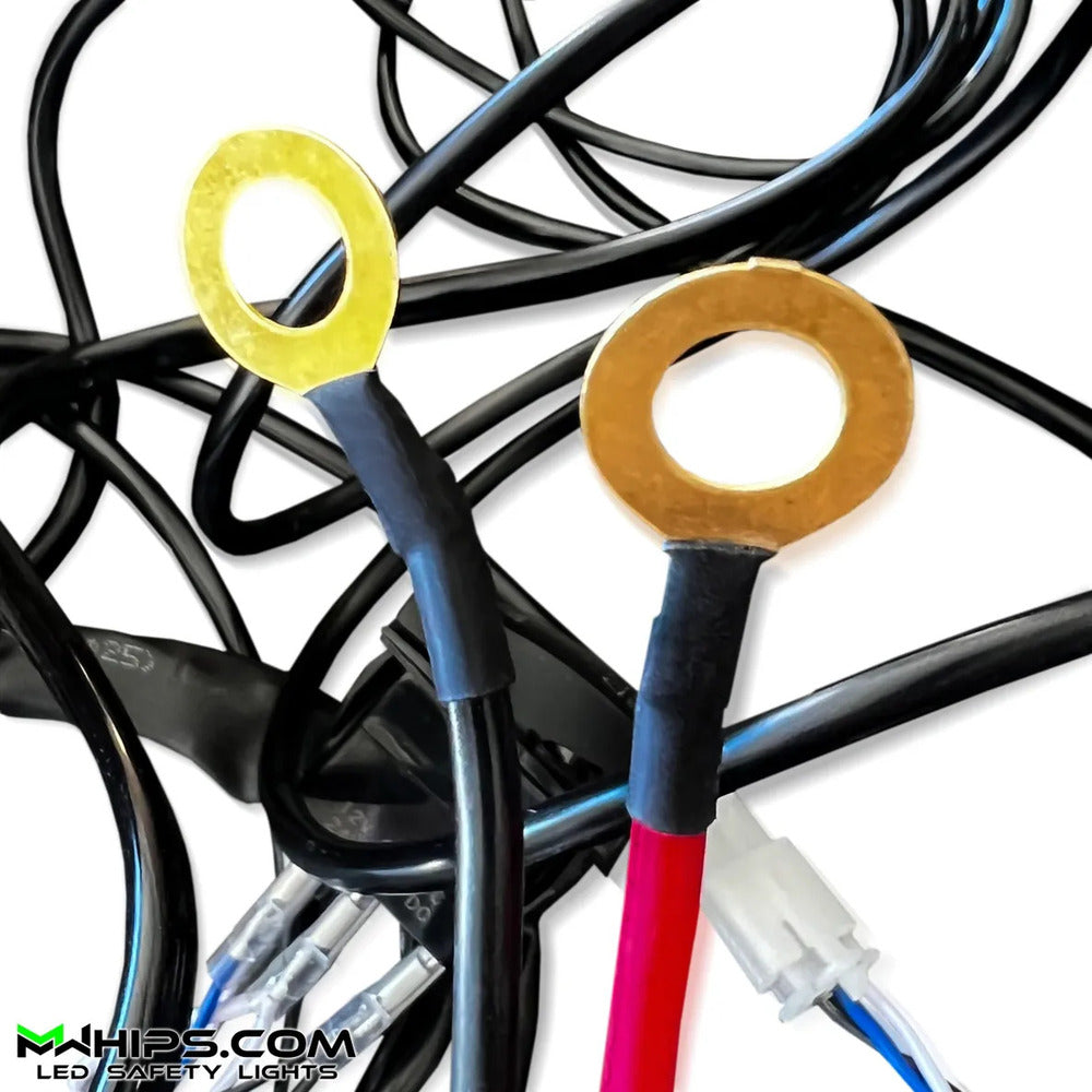 M Whips Single Lead Wire Harness