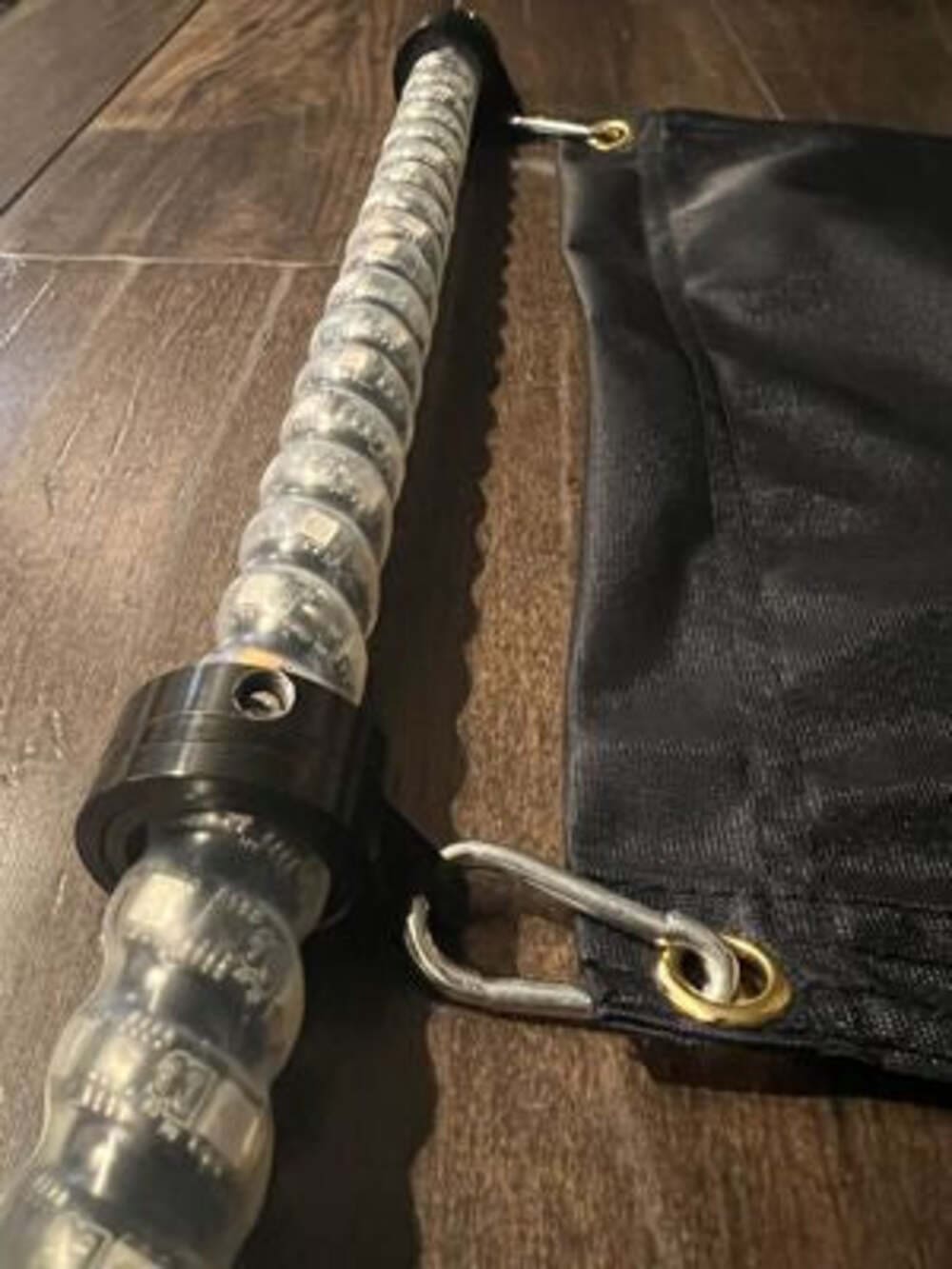 M Whips Swivel LED Whip Flag Clips - Pair