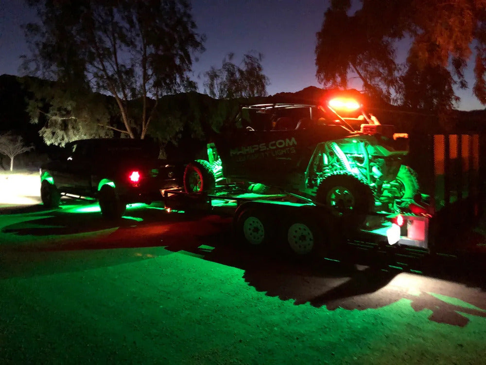 M Whips T2 Bluetooth RGB Rock Kit - 6 Pods