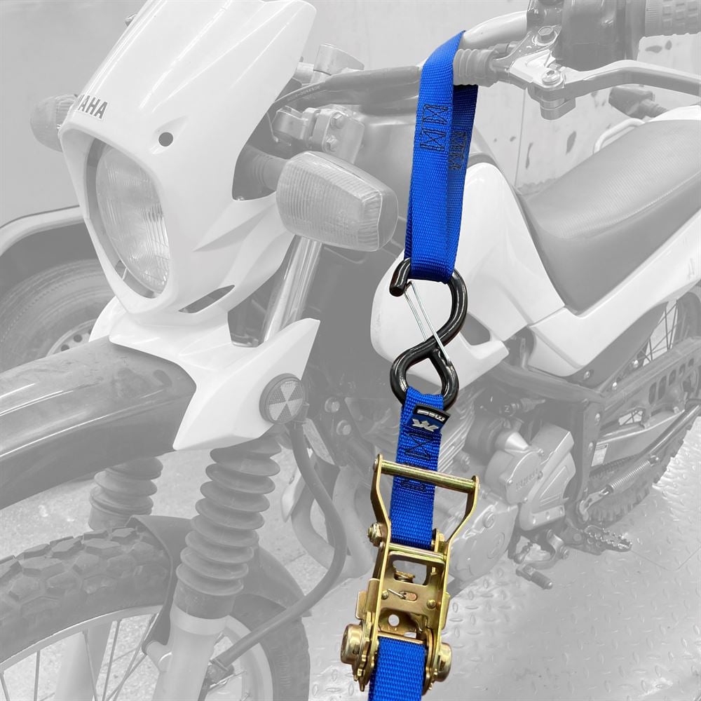 MAC Tie Down 1" ATV And Motorcycle Ratchet Utility Pack with S-Hook and Keeper