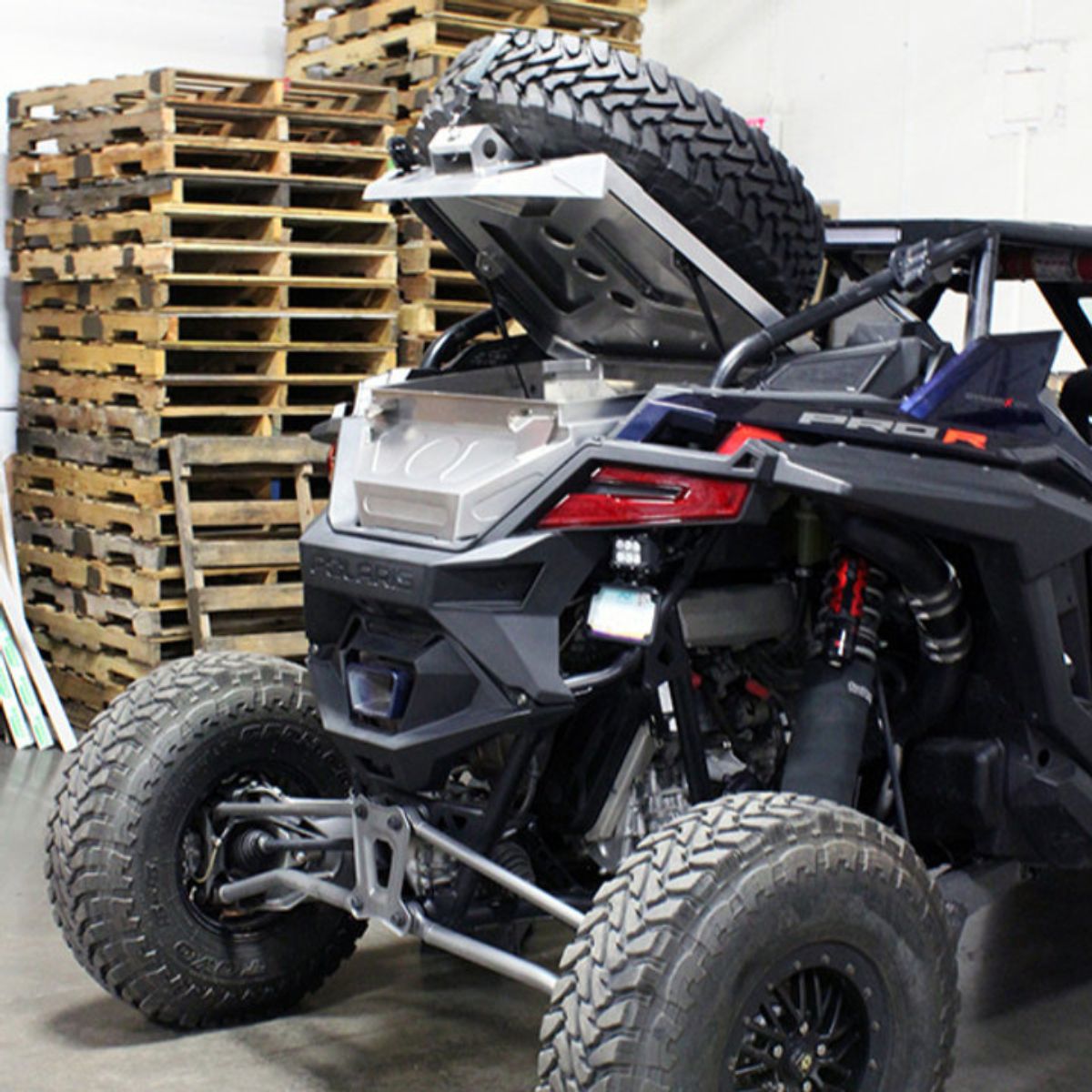 MacDermid Design Polaris RZR Pro R 35" Tire Storage Box