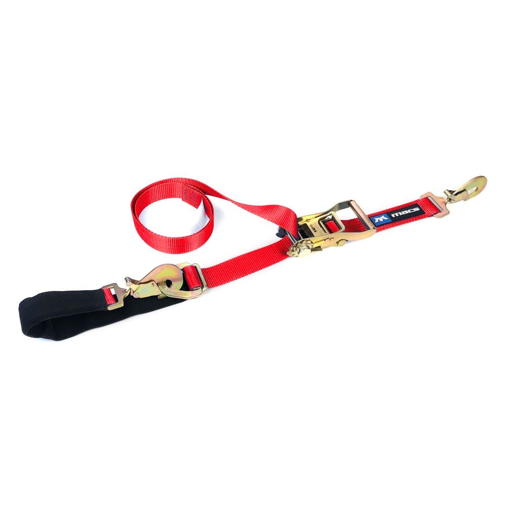 Mac's Tie Downs 2" Combination Axle Strap with Sewn Fixed End
