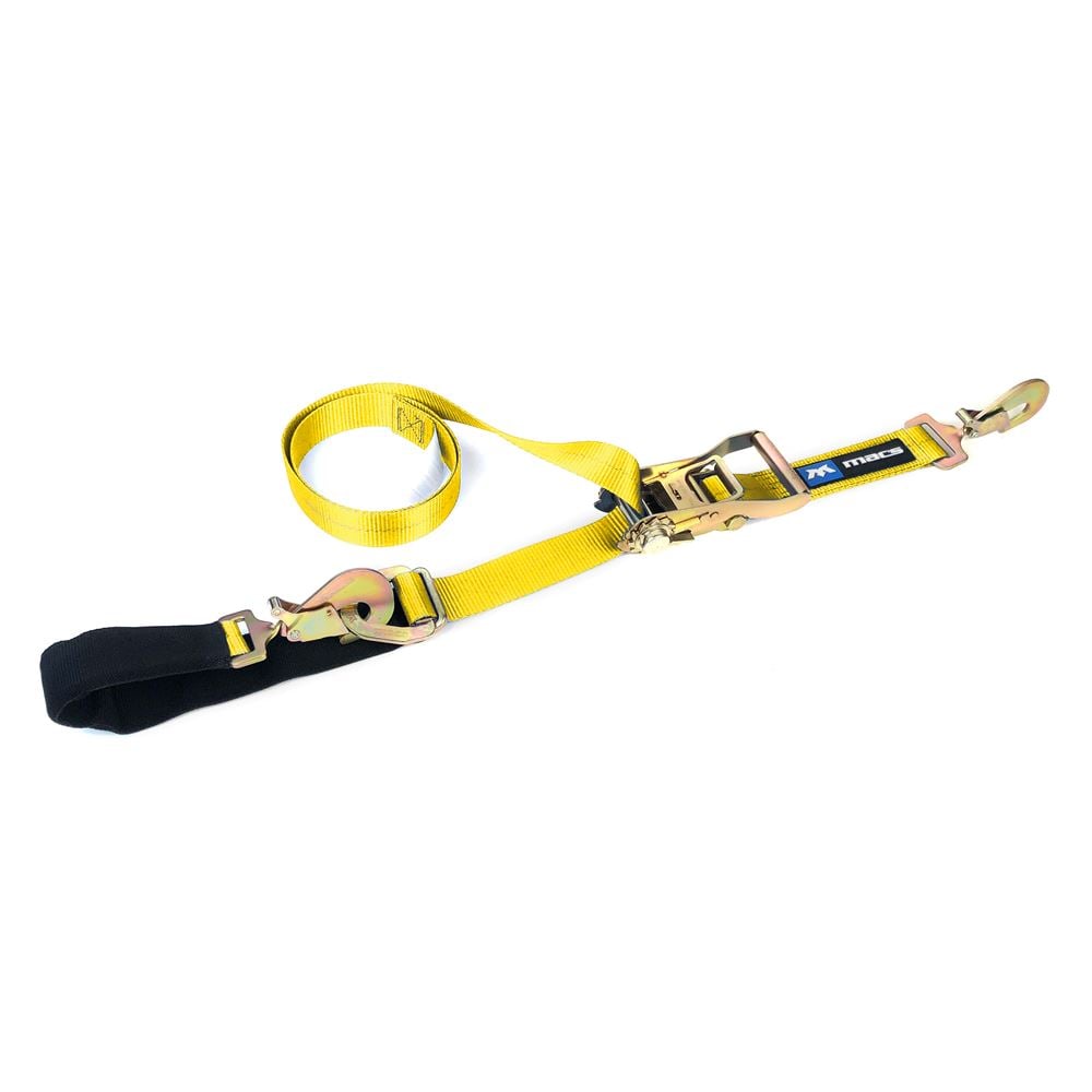 Mac's Tie Downs 2" Combination Axle Strap with Sewn Fixed End