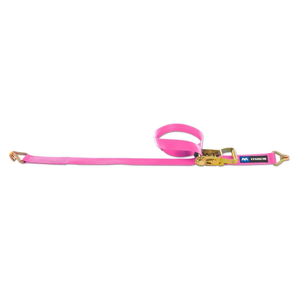 Mac's Tie Downs 2" Ratchet Strap with Wire Hook