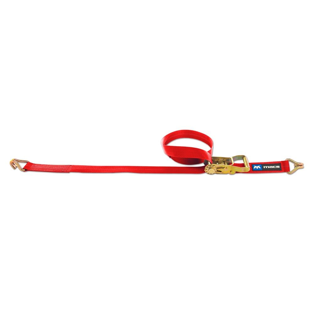 Mac's Tie Downs 2" Ratchet Strap with Wire Hook