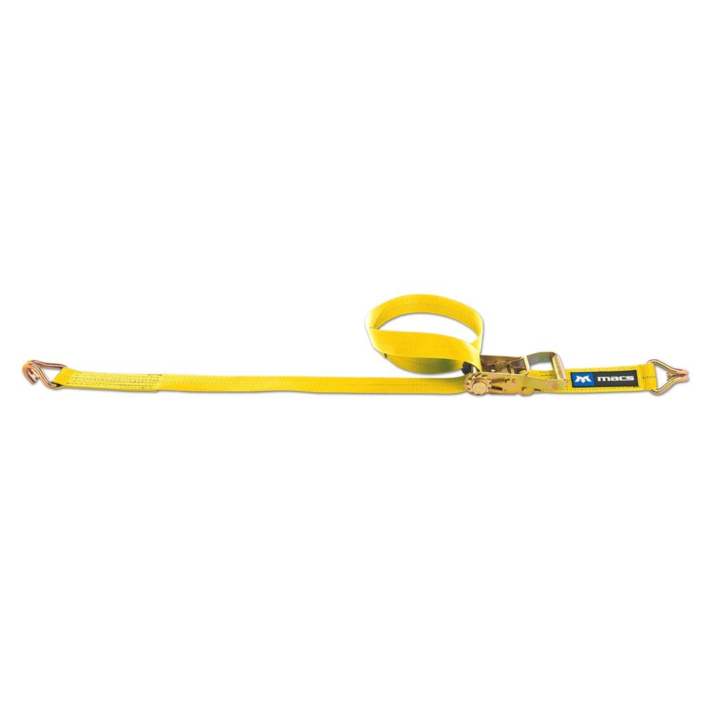 Mac's Tie Downs 2" Ratchet Strap with Wire Hook
