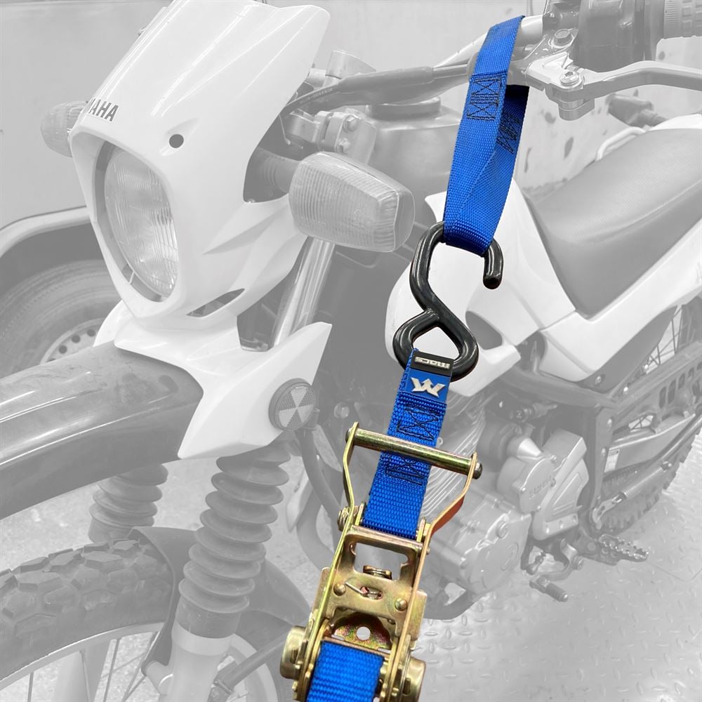 Mac's Tie Downs 1" ATV Motorcycle Ratchet Utility Pack with S-Hook