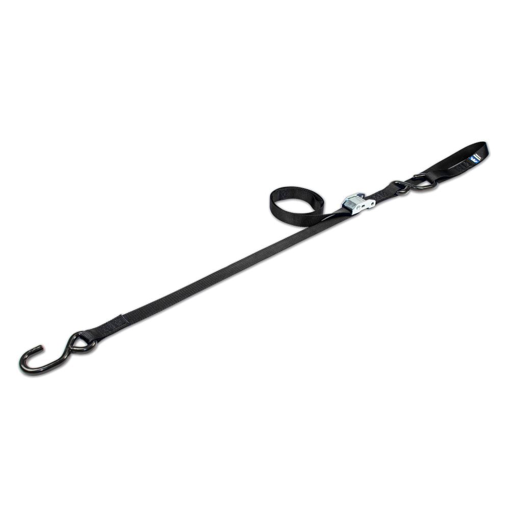 Mac's Tie Downs 1" Motorcycle Cam Tie-Down Strap with Integrated Soft Loop S-Hook