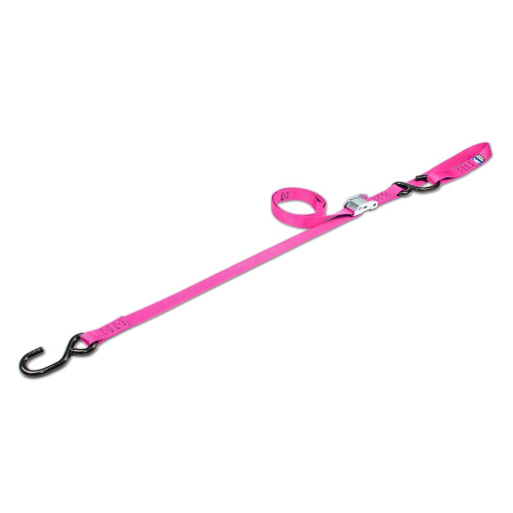Mac's Tie Downs 1" Motorcycle Cam Tie-Down Strap with Integrated Soft Loop S-Hook