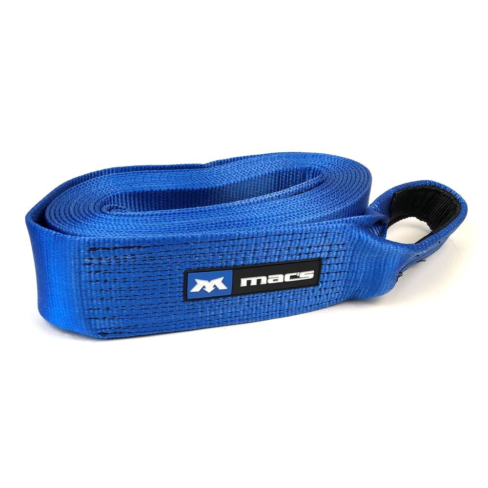 Mac's Tie Downs 17,000 lb Recovery Strap - Blue