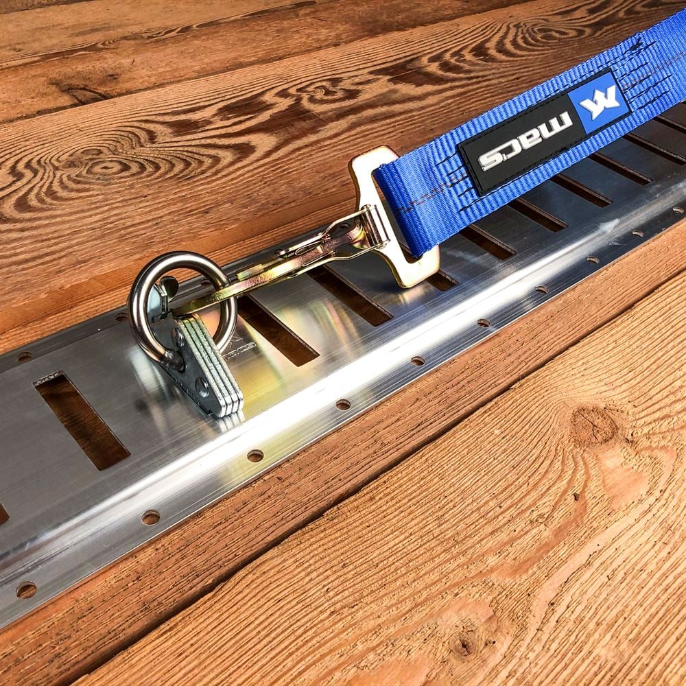 Mac's Tie Downs 2" Heavy-Duty O-Ring for E/A-Track