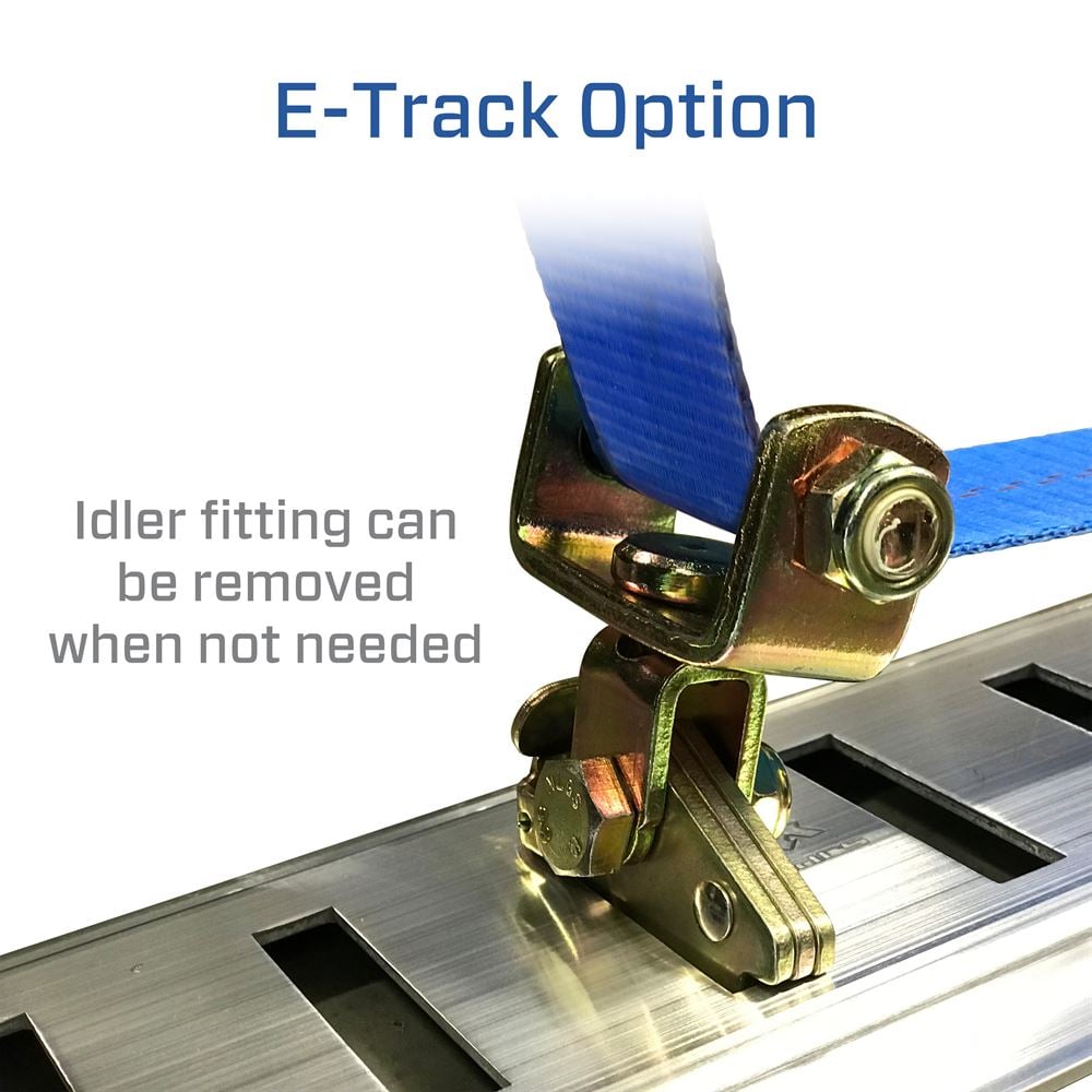 Mac's Tie Downs 2" Tire Block Strap Pack with E-Track Ends