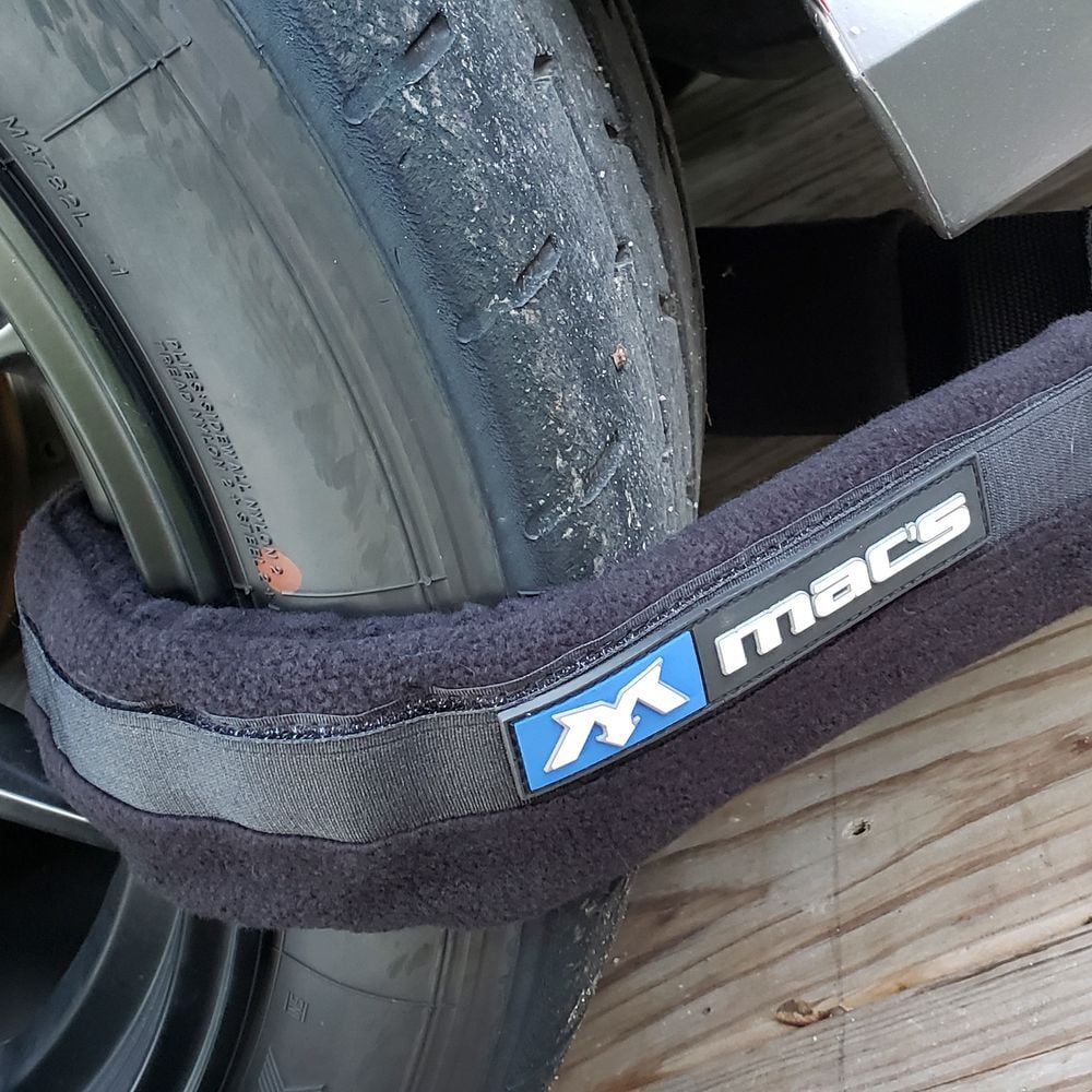 Mac's Tie Downs 20" Fleece Sleeve Protector for 2" Webbing