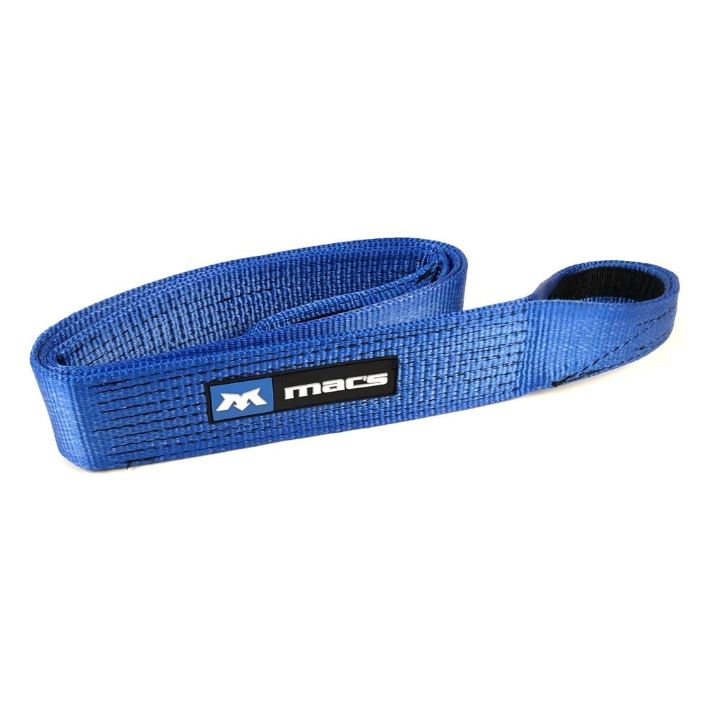 Mac's Tie Downs 27,000 lb. Tree Trunk Protector Strap - Blue