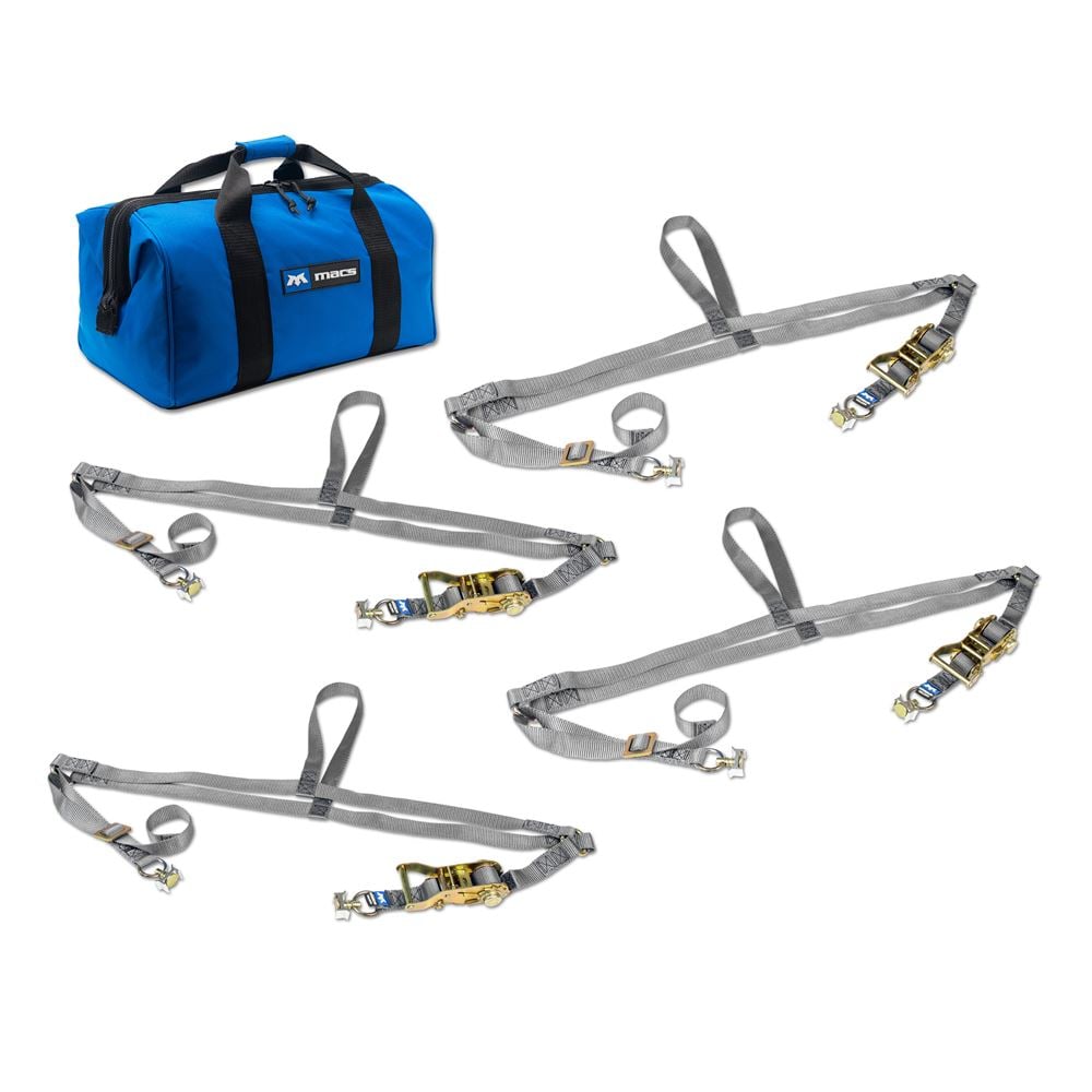 Mac's Tie Downs Adjustable ATV Wheel Net Pack with VersaTie Anchor