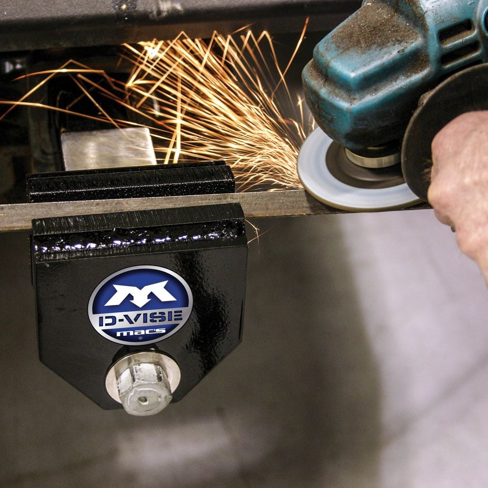 Mac's Tie Downs D-Vise With Hitch Pin And Clip